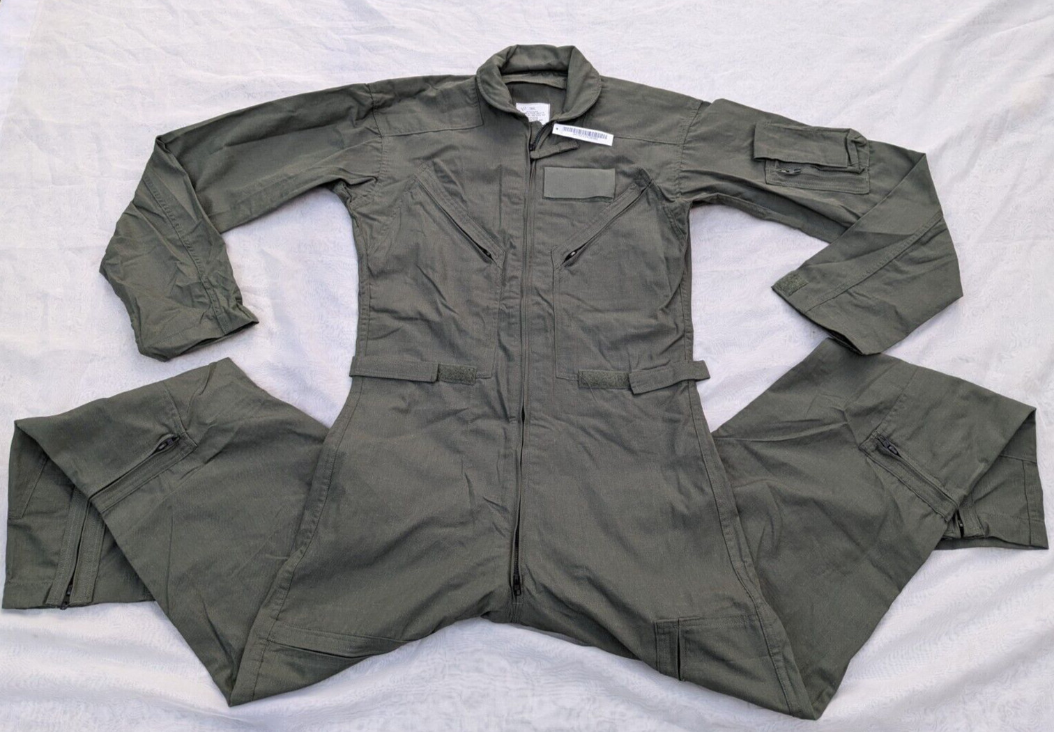 Genuine NATO & RAF Flyers Coveralls, Green CWU-27/P Flight Suits Type 1 Class 1