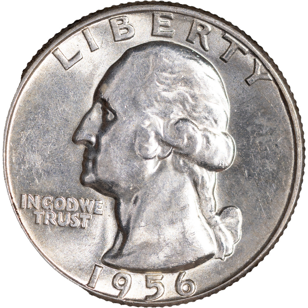 1956 25c Washington Silver Quarter ~ Uncirculated