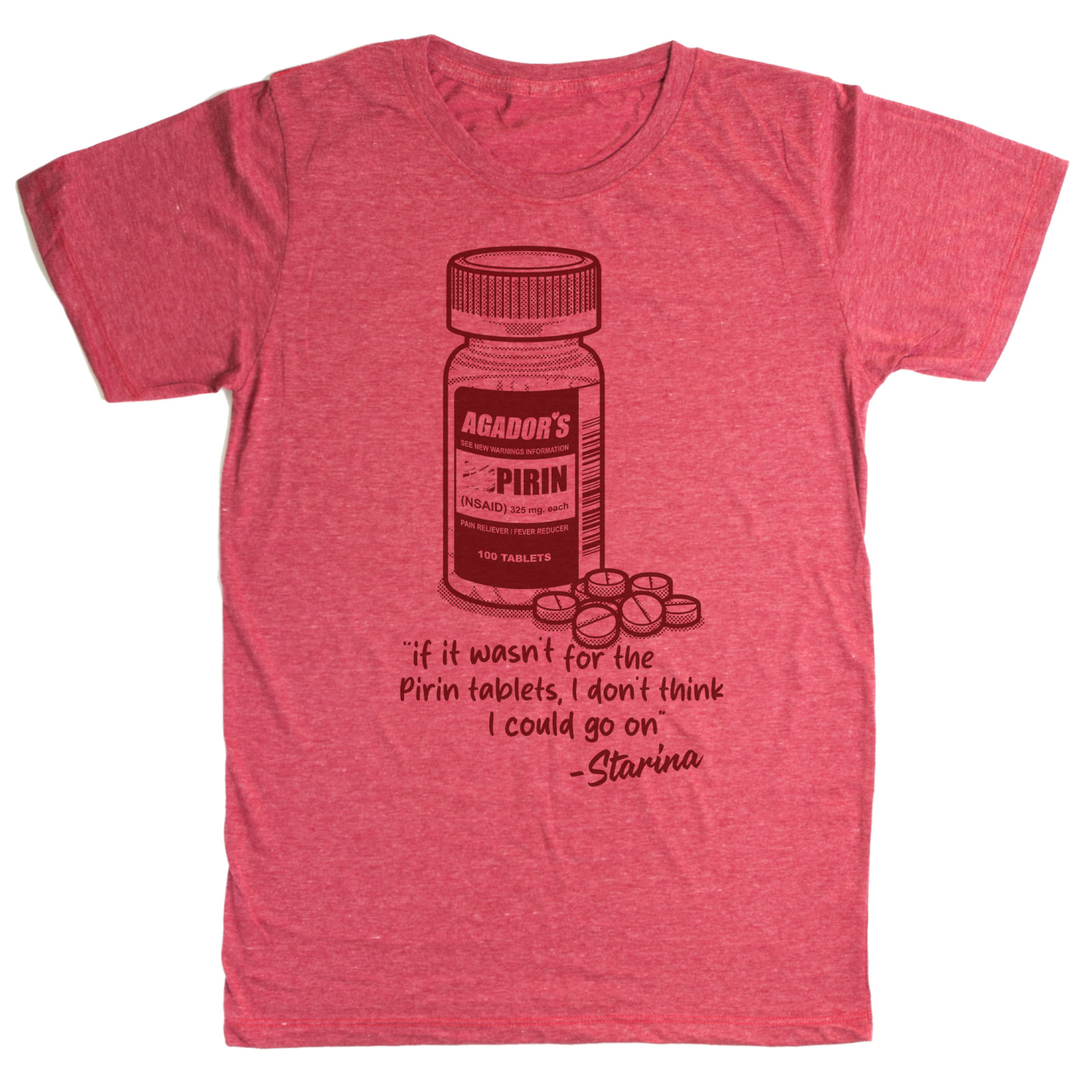 The Birdcage Starina Pirin Tablets Pride Month LGBT LGBTQ Drag Queen Tee T Shirt