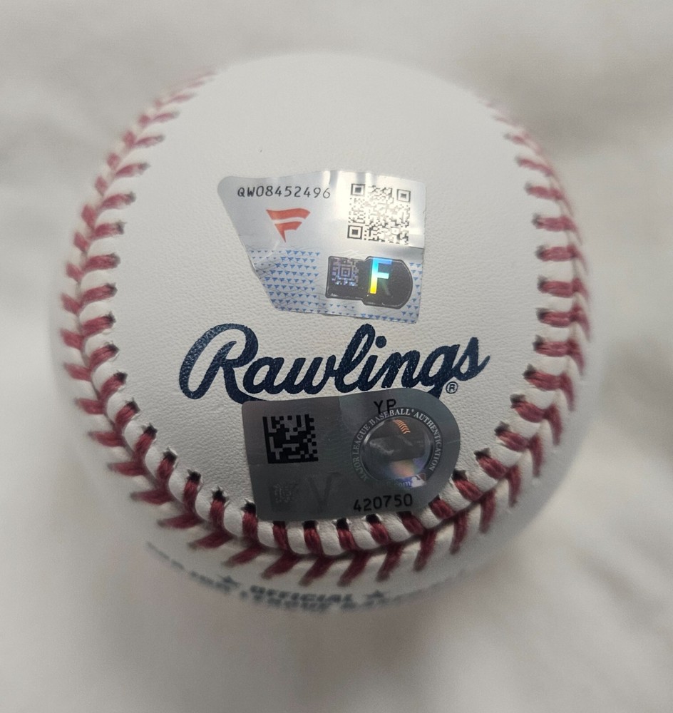 Travis Bazzana Signed MLB Baseball Inscribed 1st Rd Pick JSA