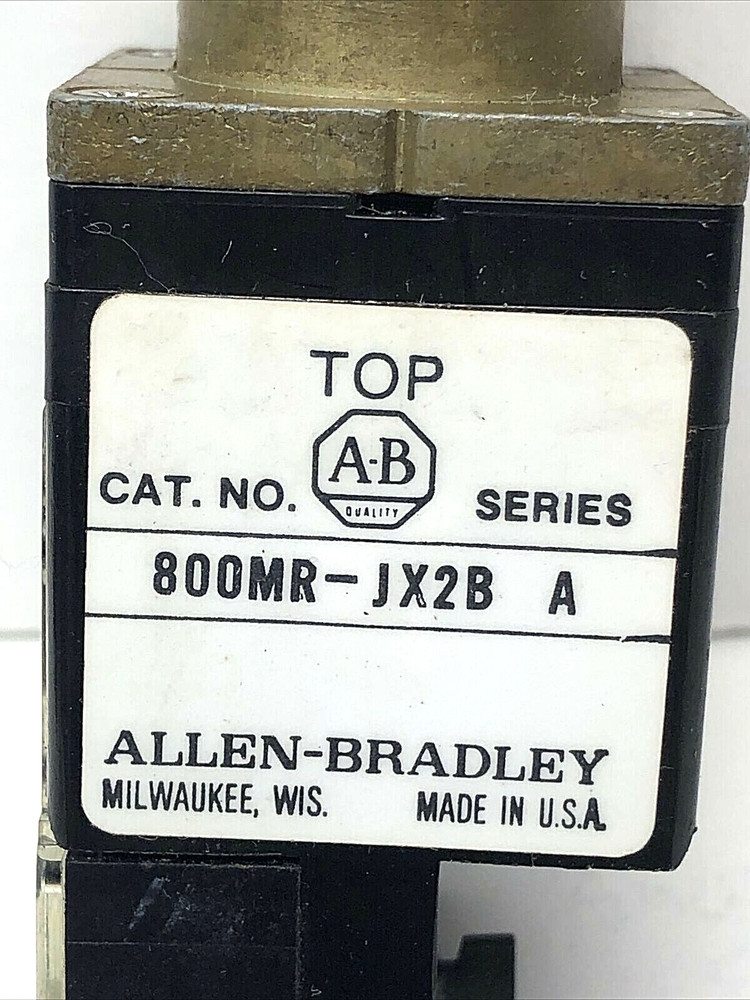 Allen Bradley 800MR-JX2B Selector Switch, Used (M)