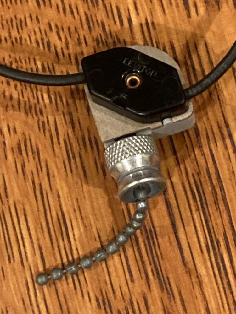 Vintage Leviton Pull Chain Switch