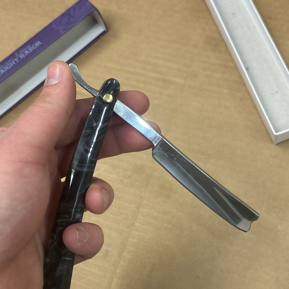 Rough Rider Straight Razor Black Widow