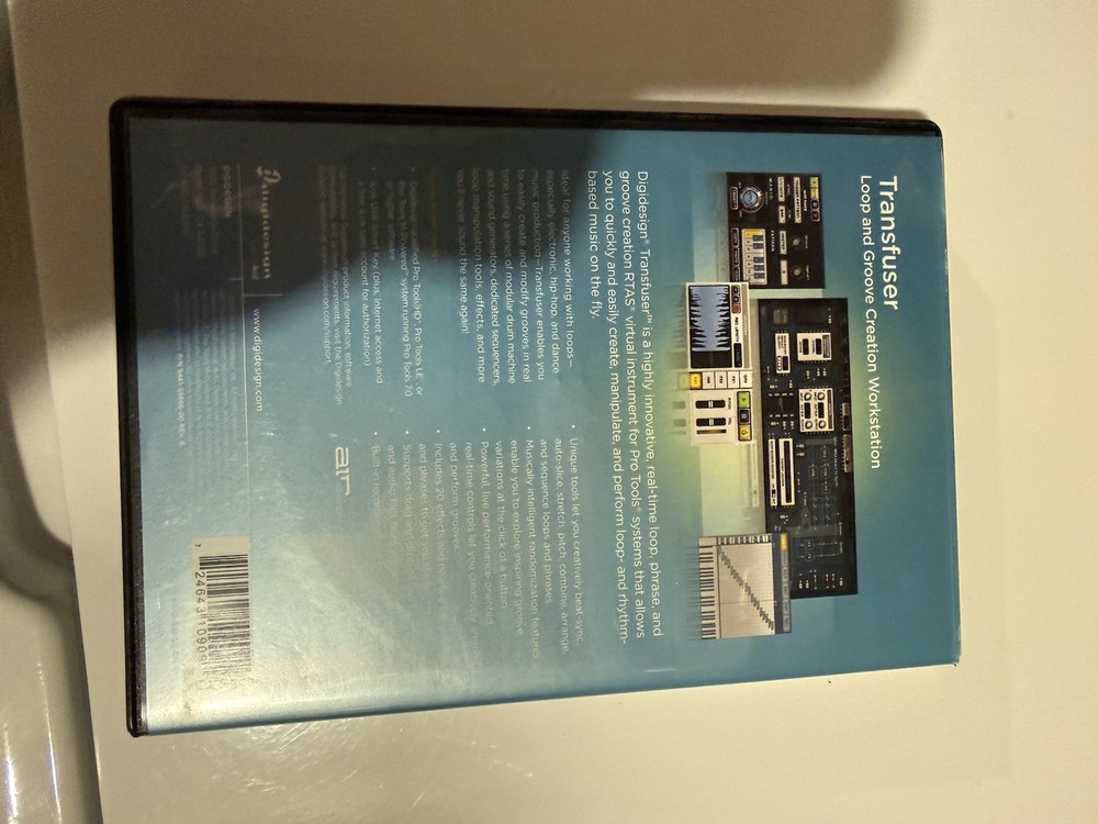 Transfuser Loop and Groove Creation Workstation RTAS Plug-In