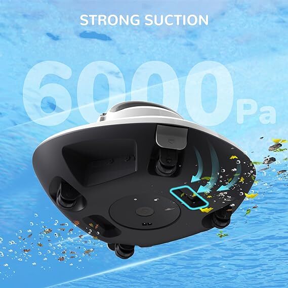 Grennix Cordless Pool Vacuum Above Ground Pool & Inground - Scratch & Dent