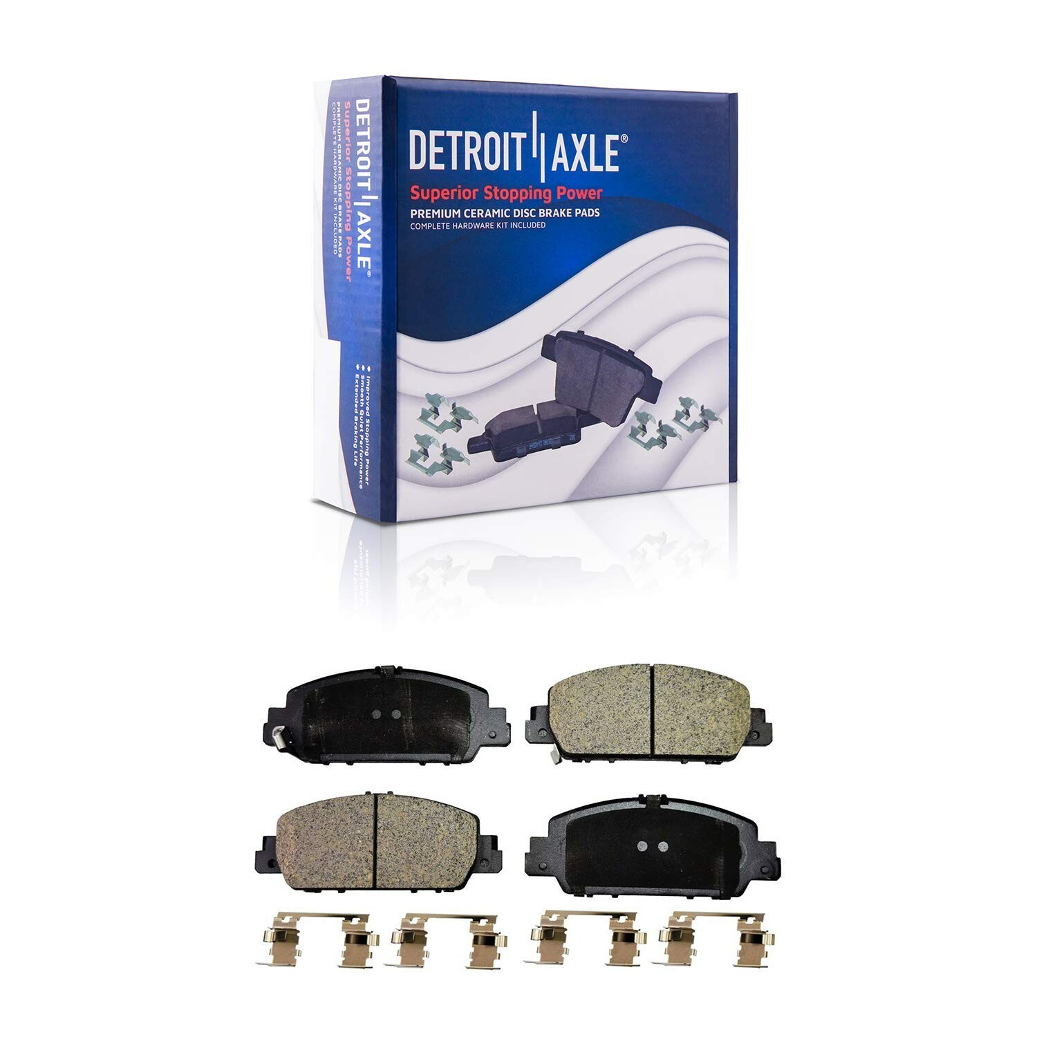 Front Rear Rotors + Ceramic Brake Pads for 2013 2014 2015 2016 2017 Honda Accord