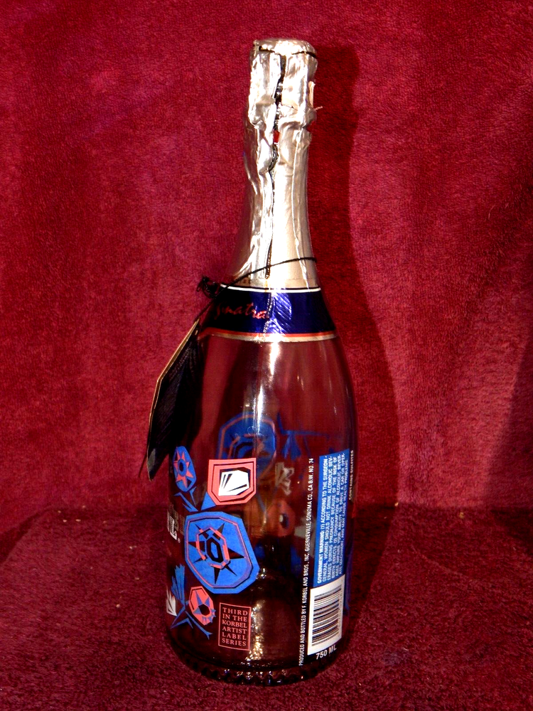 Korbel Limited Edition Frank Sinatra Bottle Empty 1