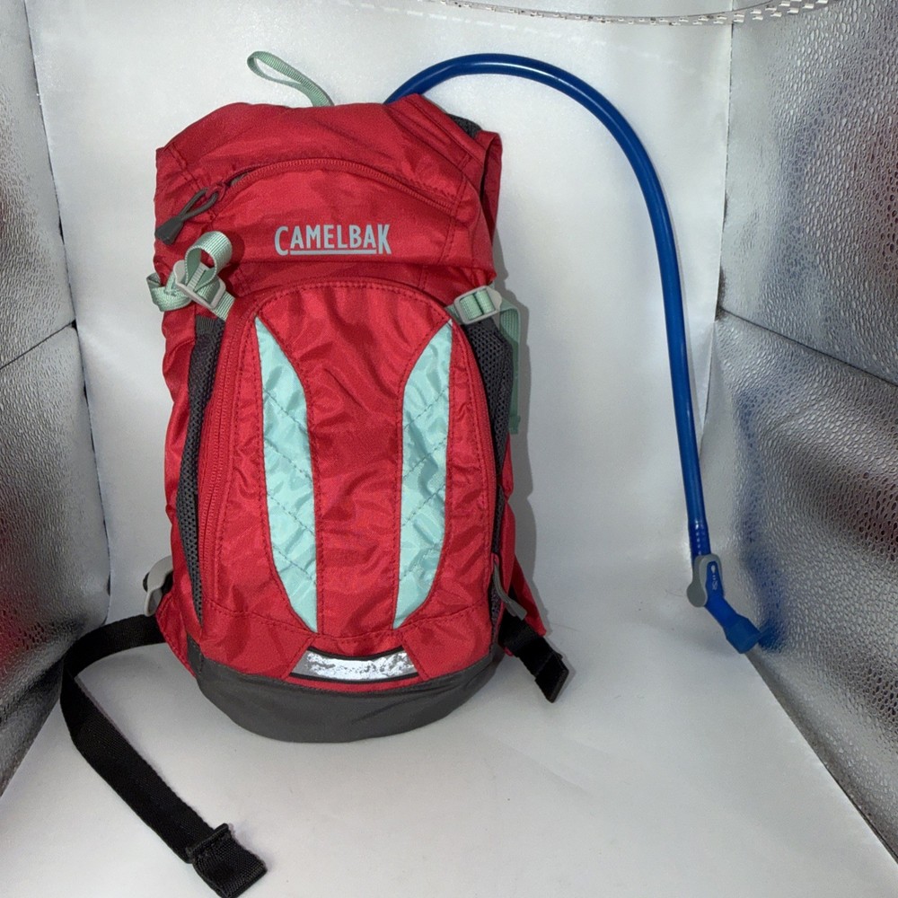 CAMELBAK Mini Mule M.U.L.E. Pink Hydration Backpack With Bladder 1.5L Hiking EUC