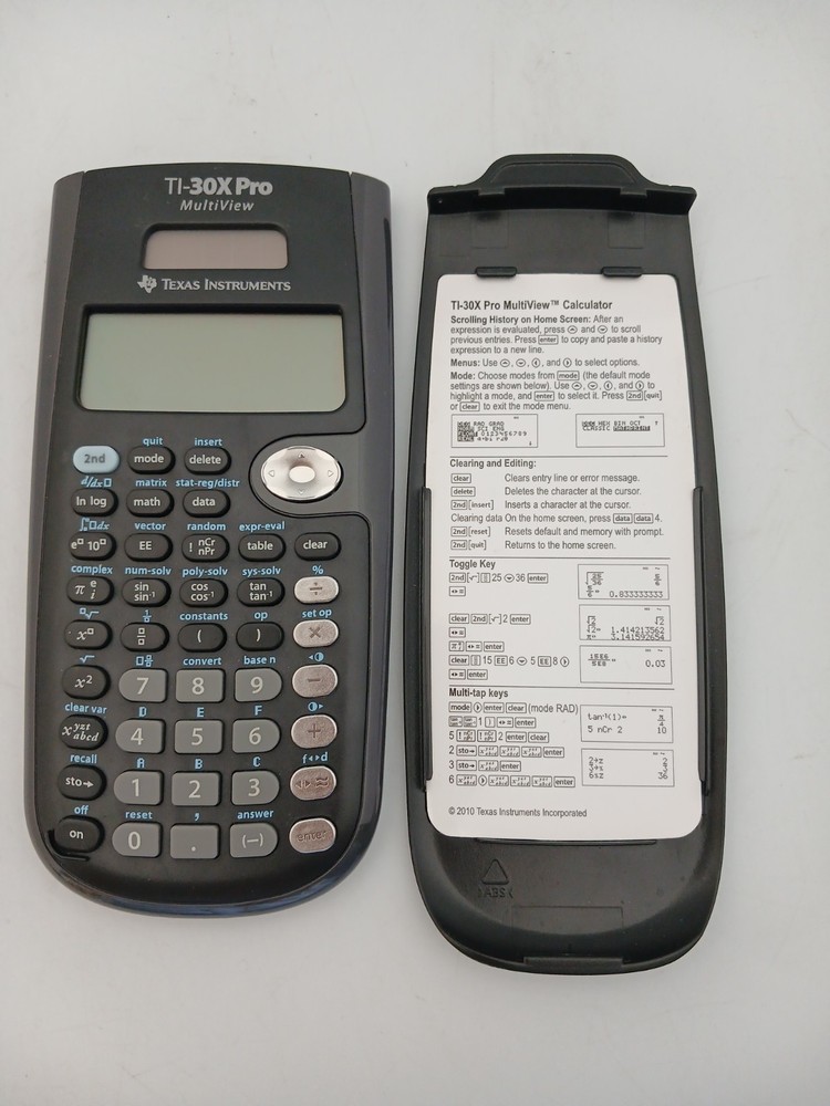 Texas Instruments T1-30X Pro Scientific Calculator