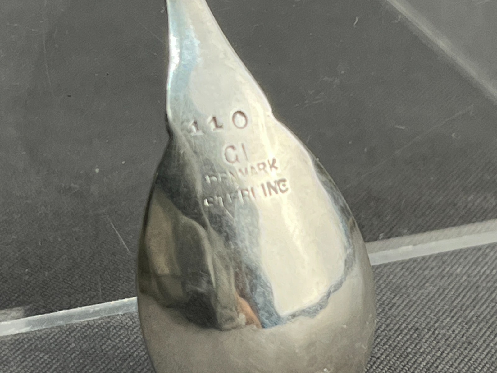 Georg Jensen No. 110 Sterling Salt Cellars and Spoons Denmark