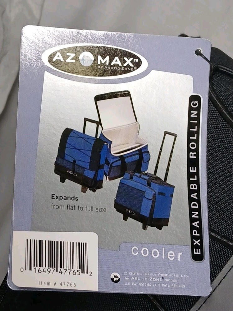 AZ Max Rolling Expandable Collapsible Cooler - Never Used