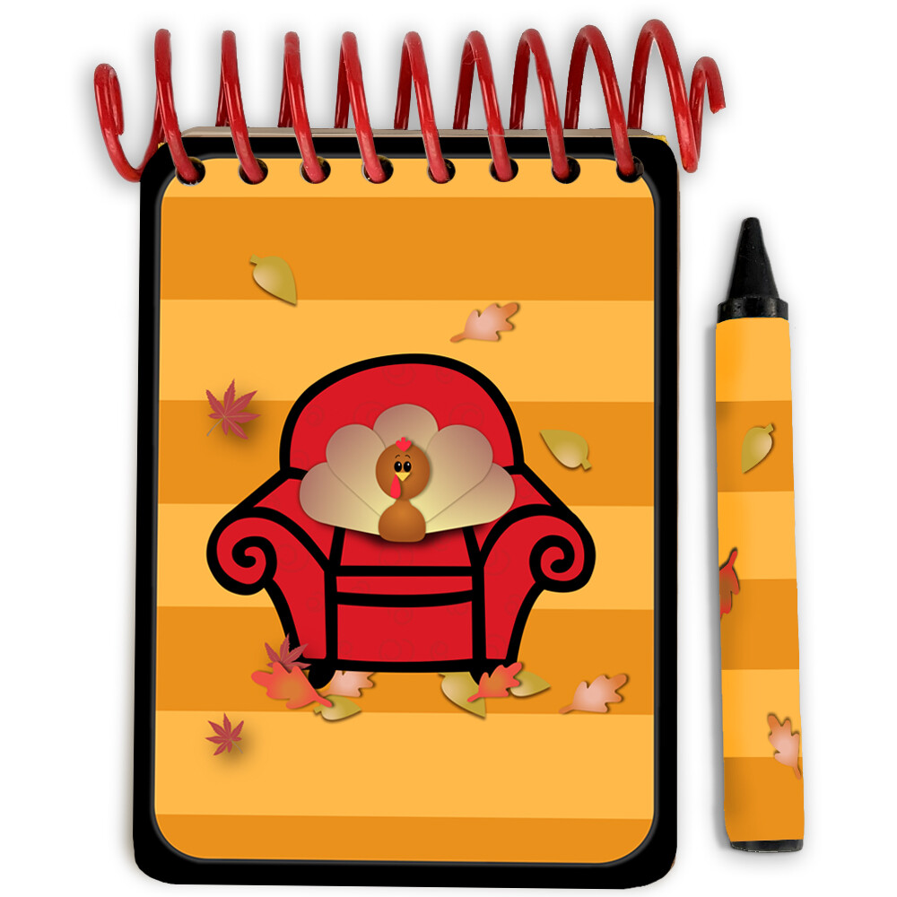 Handcrafted THANKSGIVING Handy Dandy Notebook
