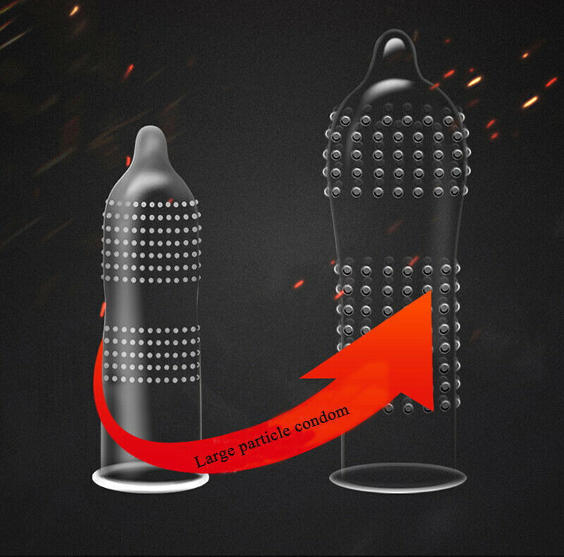 10Pcs Condoms Tight 52Mm Spike Small Size Ultra Thin Latex Condom Men Products