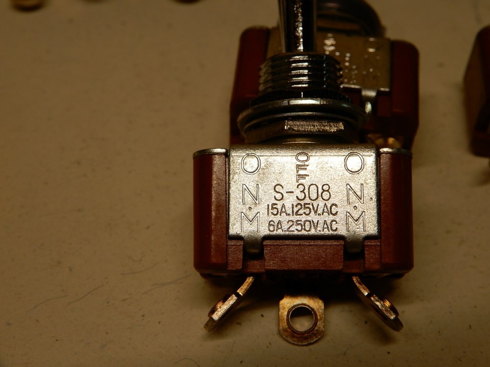 Nikkai SPDT On (M)/On (M) Toggle Switches NOS Quantity 21!!