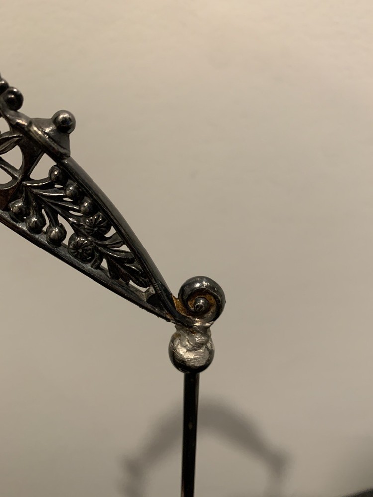 1890s PICKLE CASTER Frame Only ROGERS SILVER PLATED