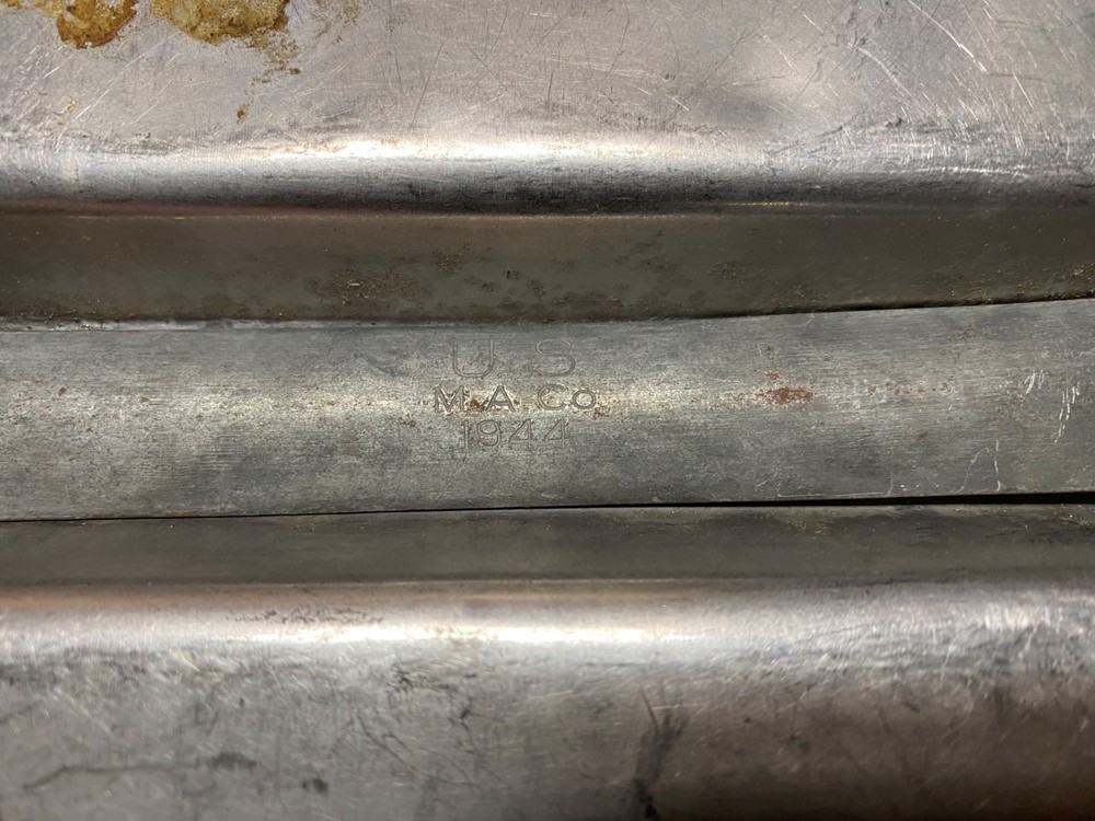 ORIGINAL WWII US ARMY & MARINE INFANTRY M1942 MESS KIT-DATED 1944, MACO