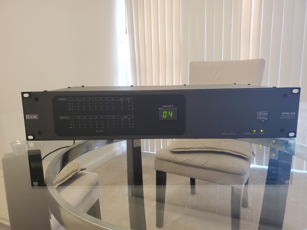 Rane RPM 88 Programmable Multi Processor Rack Mount