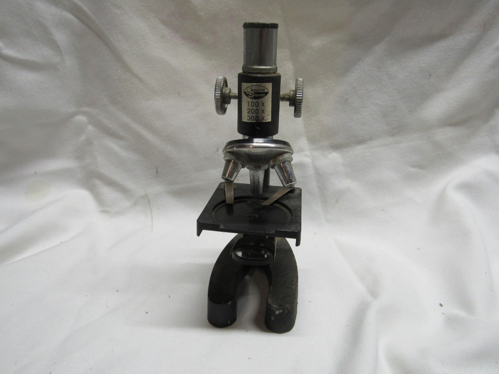 VINTAGE Creative Science 300 POWER MICROSCOPE ONLY