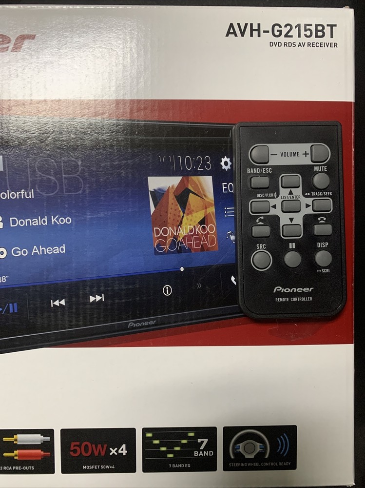 Pioneer AVH-G215BT REMOTE CONTROL