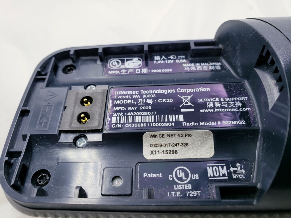 Intermec CK30 CK30CB011D002804 Color LCD Imager Barcode Mobile Computer Scanner