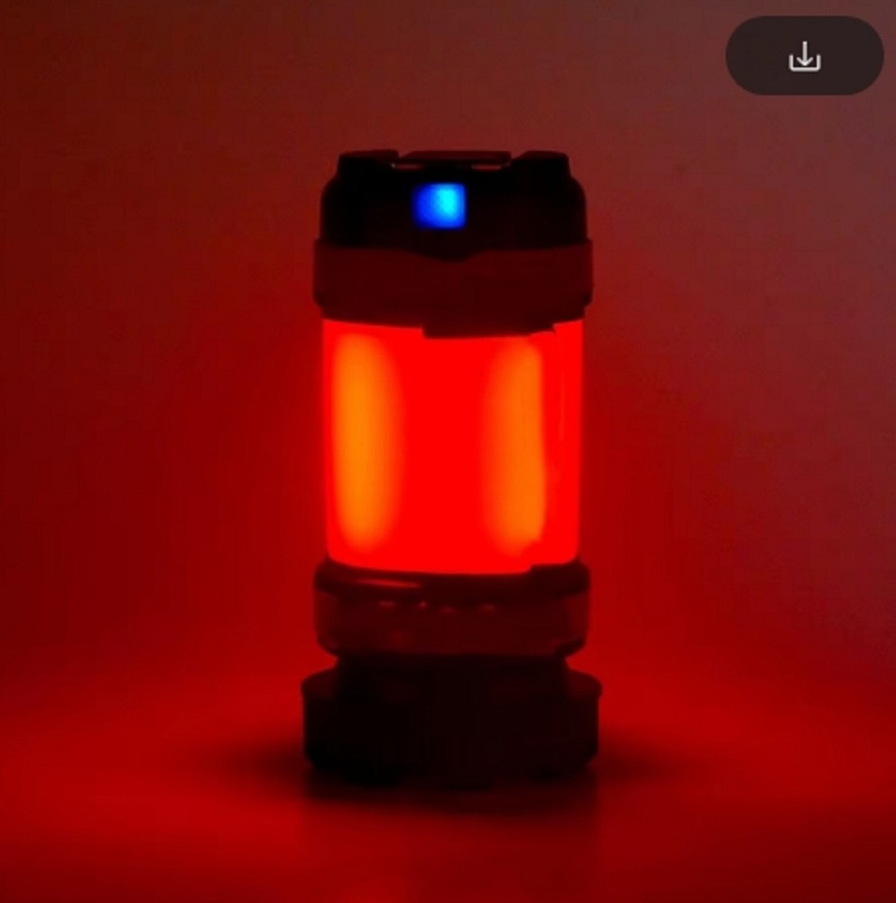 Multifunctional LED Camping Flashlight USB Rechargeable Waterproof Searchlight