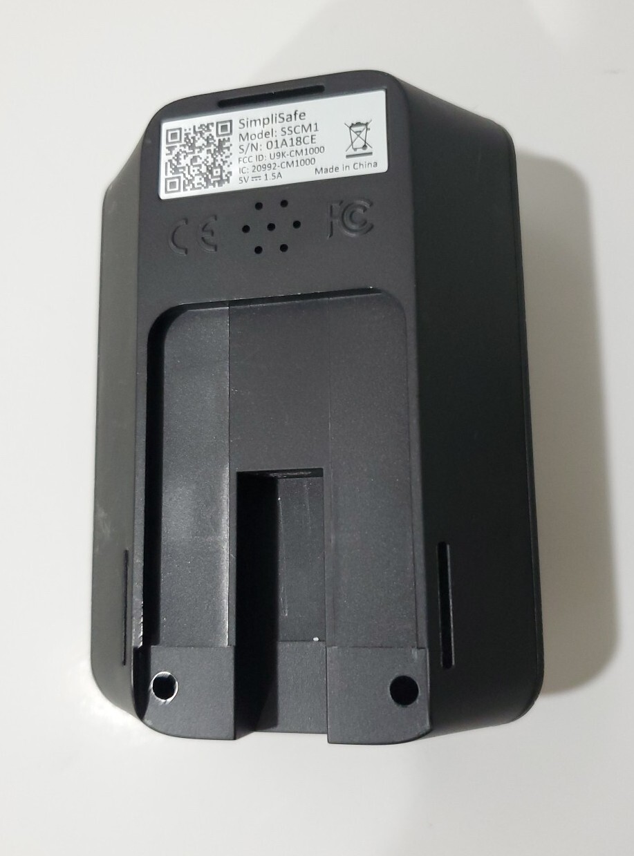 5X SimpliSafe Indoor Camera Wi-Fi HD Security Camera SSCM1 & Wall Charger W/cord