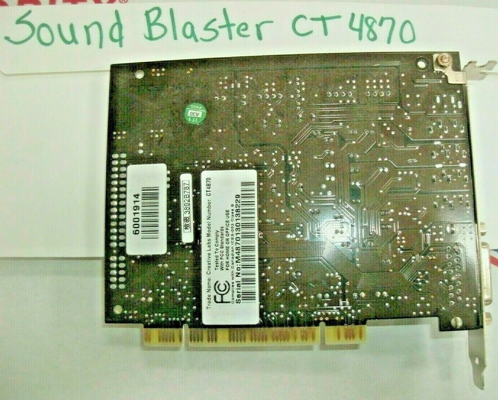 Creative Sound Blaster Live! Value CT4870 PCI