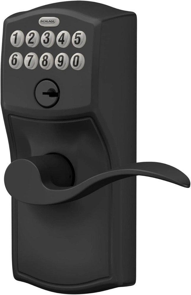 Keyless Entry Flex-Lock, Matte Black Finish