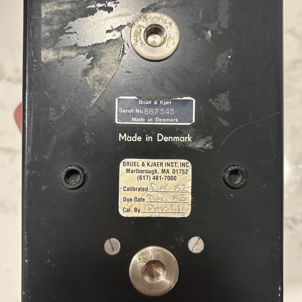 BK Bruel & Kjaer Type 2203 Precision Sound Meter Frequency Analyzer