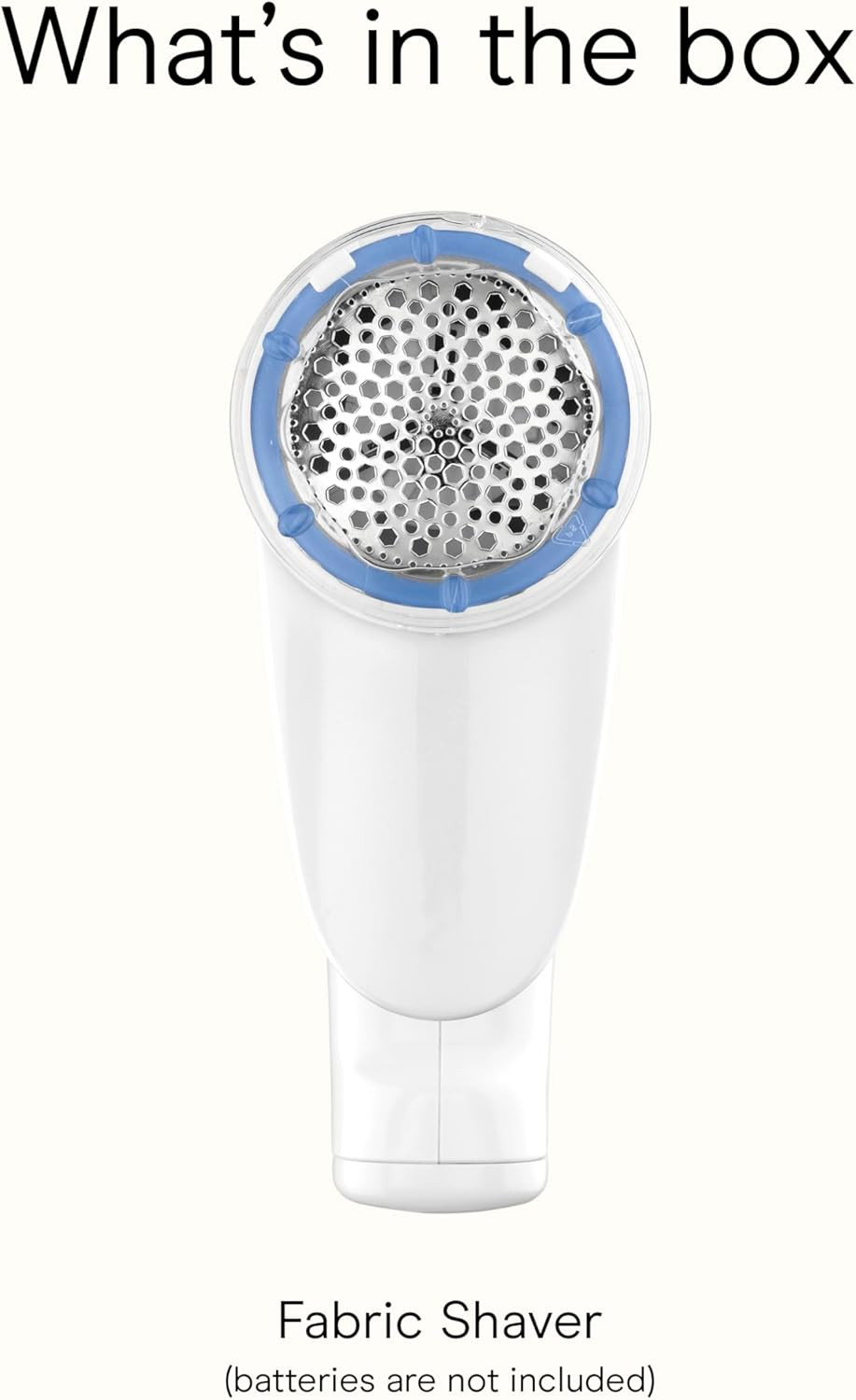 Conair Fabric Shaver and Lint Remover, Battery-Operated Portable Clothes Shaver