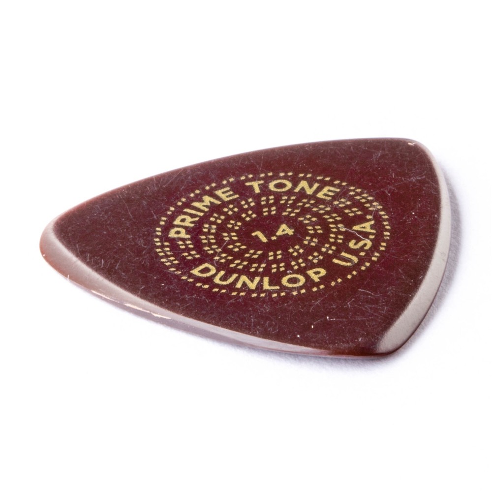 Dunlop Guitar Picks 3 Pack Primetone Small Tri Hand Sculpted Smooth 1.4mm
