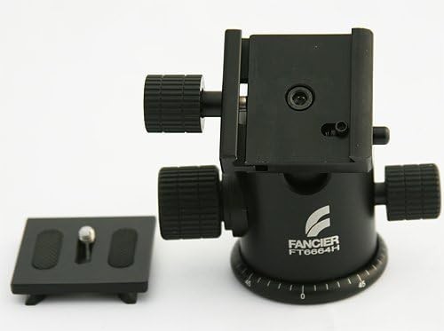 Fancierstudio 6664H Quick Release Tripod Grip Action Ball Head