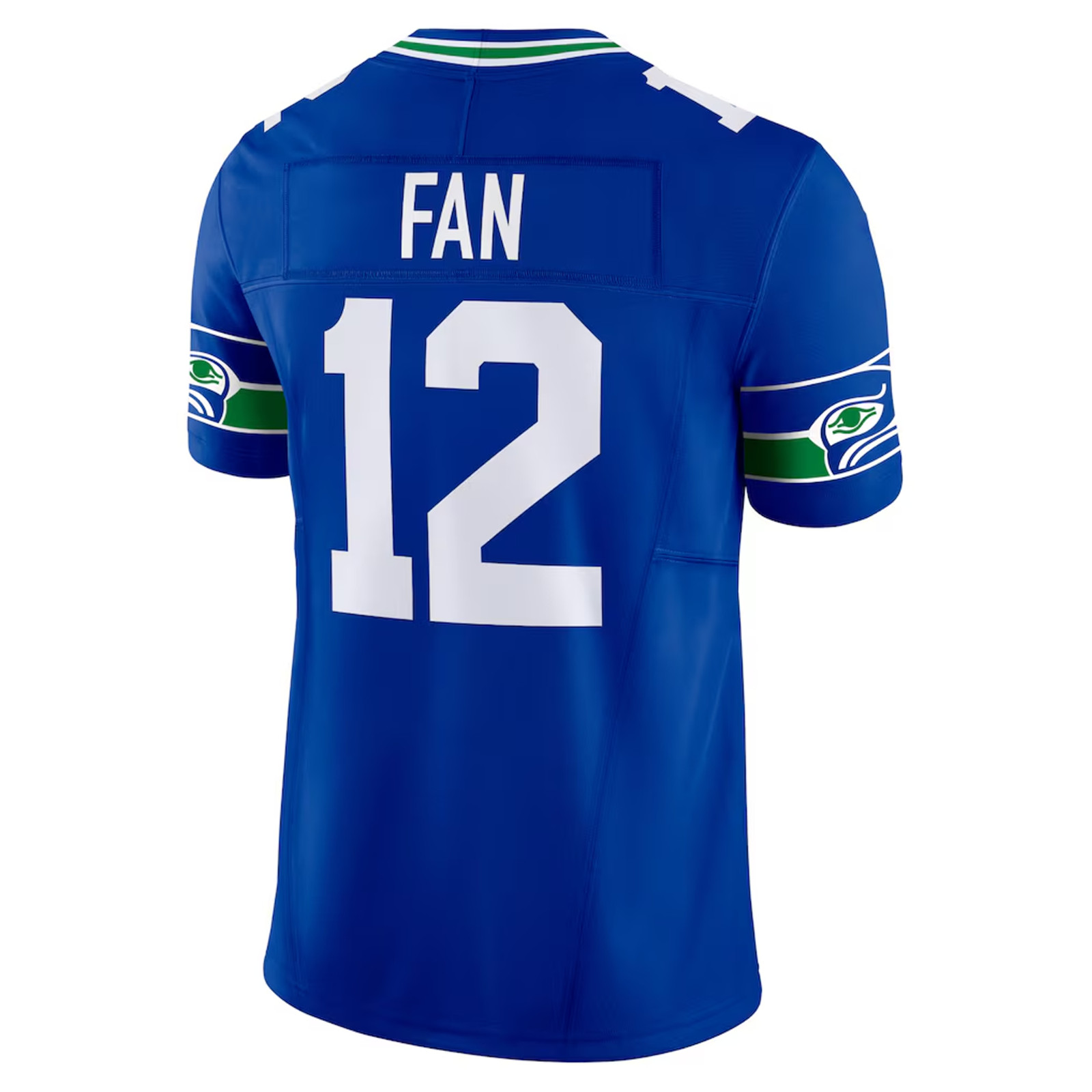 NWT Men's Seahawks 12s FAN Super Bowl LX Patch Stitched Jersey