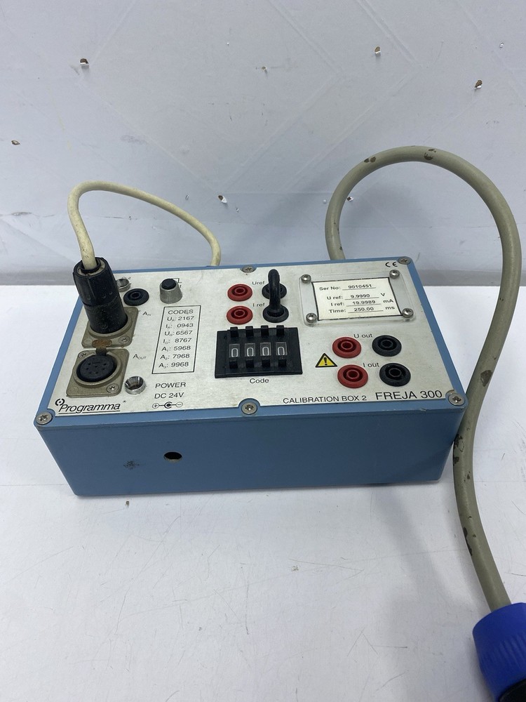 PROGRAMMA FREJA 300 CALIBRATION BOX 2
