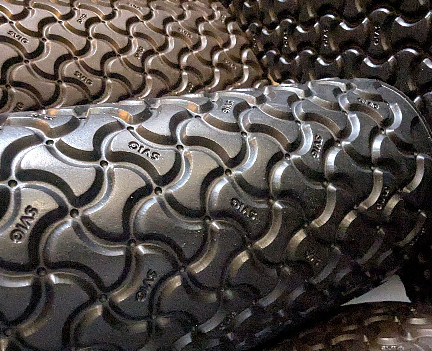 SVIG DOG BONE Sole Panel / 10mm / 18x10.50"/ Rubber-Eva Mix / Sandal Sole