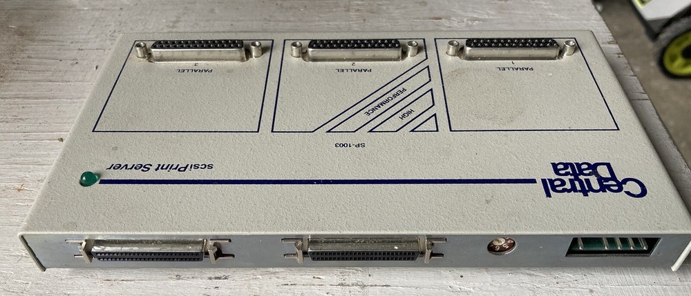 CENTRAL DATA SP-1003 SCSI TERMINAL SERVER