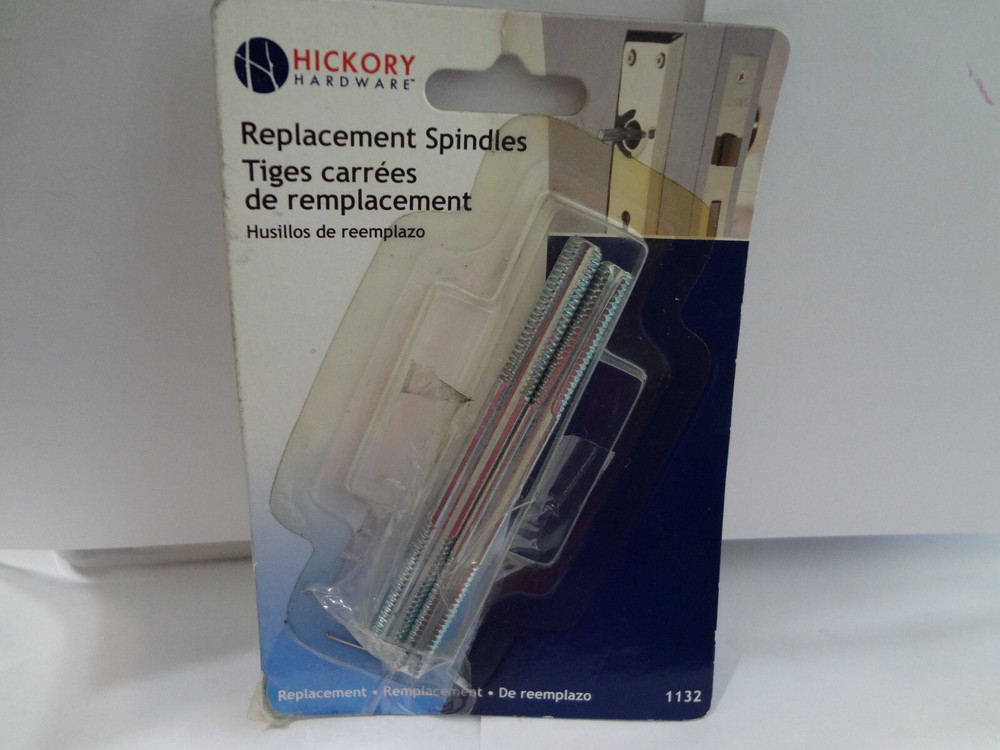 Hickory Hardware Replacement Spindles 1132 - interior mortise type locks