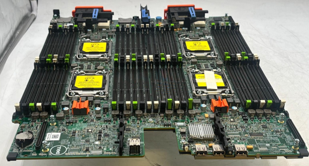 Dell 34PY5 - 4 Socket CPU PowerEdge M820 Blade Server Board w/Riser Card 04X5X5