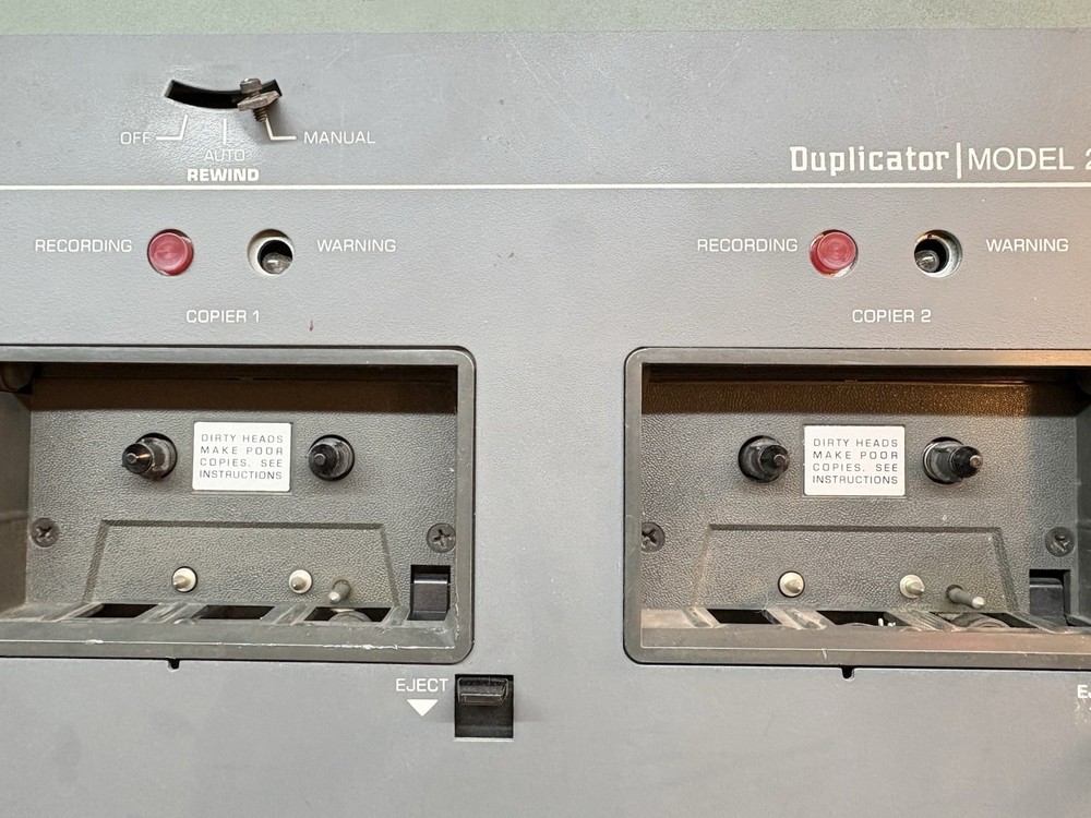Wollensak Tape Duplicator 3M Model 2770AV Cassette Partially Function Needs Work
