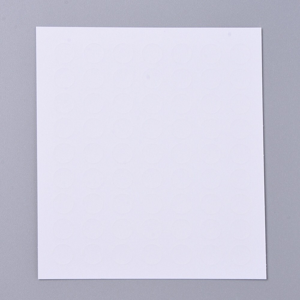 Dots Decorative Adhesive Sticker Labels 0.8mm; 63pcs/sheet, 6sheets/set