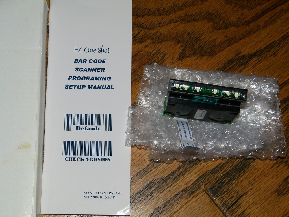 IDTech EZ One Shot USB CCD Barcode Scanner Replacement Scanner NIB