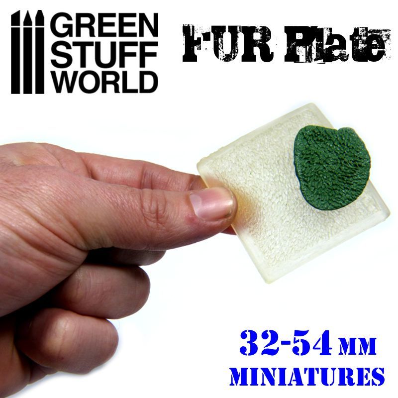 Texture Plate - Wolf Fur - Miniatures Empire Medieval Capes