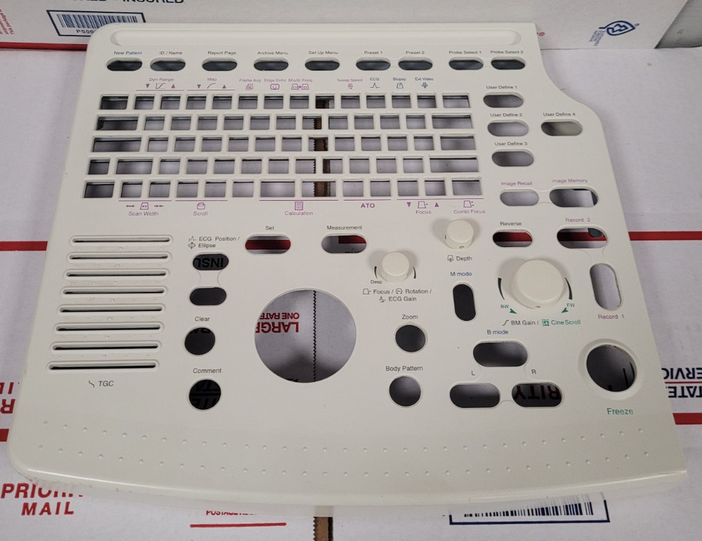 GE LOGIQ 200 PRO KEYBOARD PLASTIC