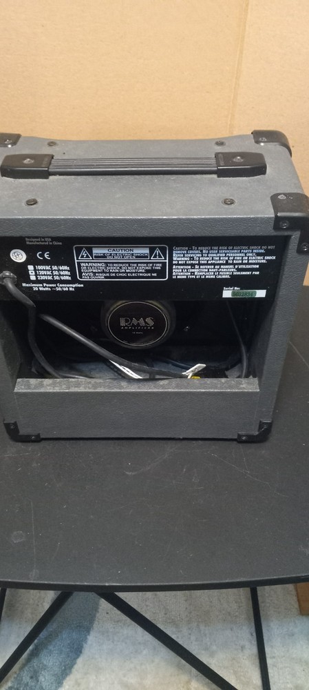 RMS,Guitar Amplifier, Compact, Model # RMSG12