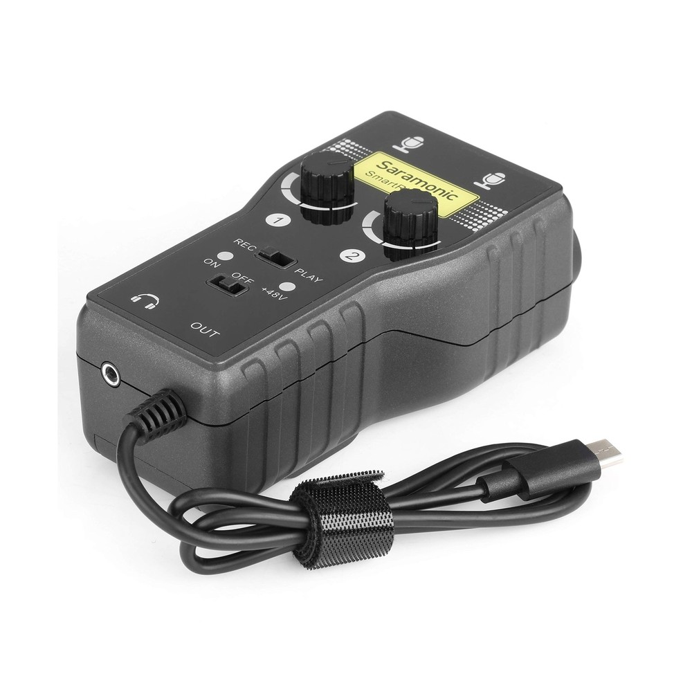 Saramonic SmartRig+ UC Two-Channel Audio Interface for USB Type-C Android Dev...