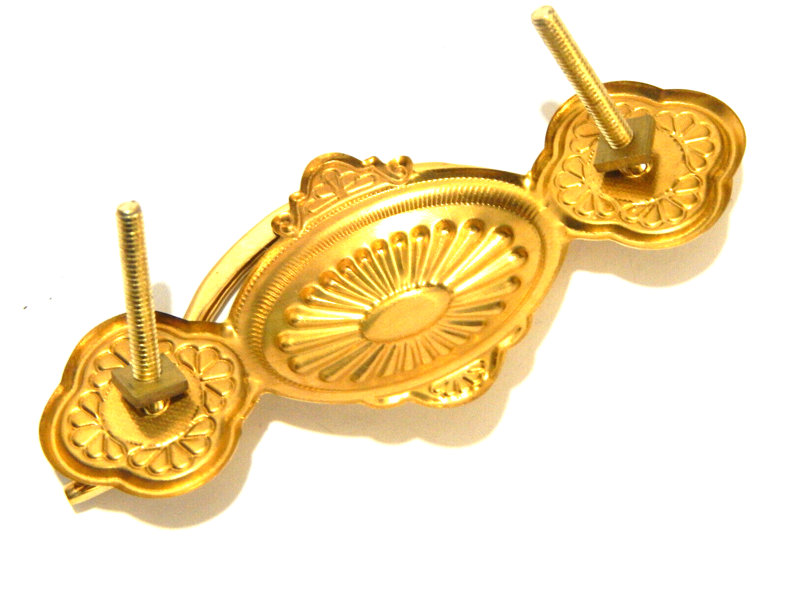 Victorian Vintage Eastlake Drawer Pull Brass