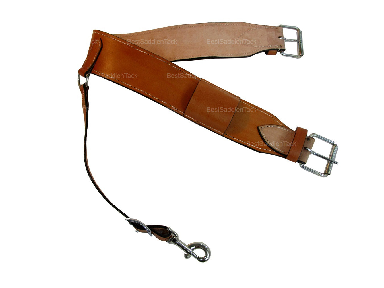 WESTERN CINCH ROPING SADDLE GIRTH BARREL RACING TRAIL SMOOTH LEATHER CINCHES 36"