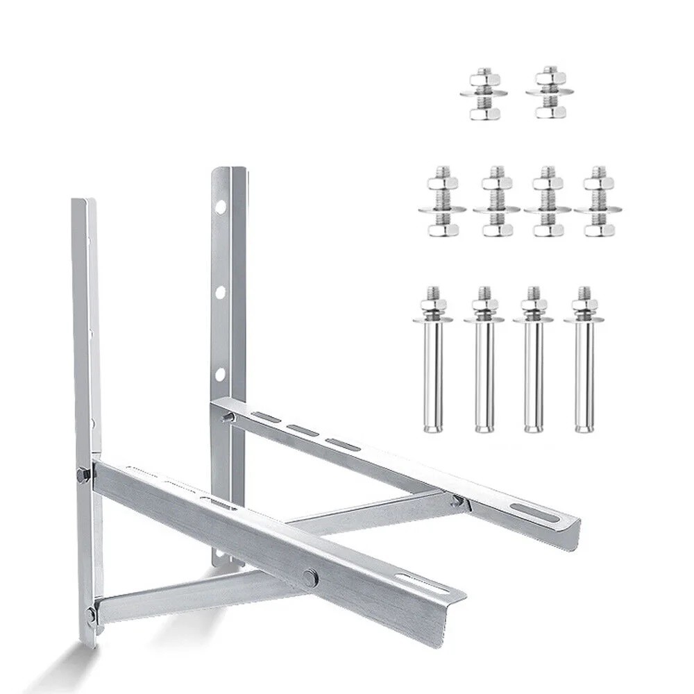 600LBS Steel Mini Split Wall Mount Bracket For Air Conditioner Condensing Units