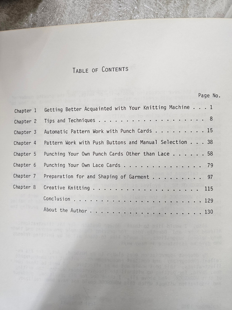 Machine Knitting Workbook 3 Pattern Knitting Techniques By Tami Nobuyuki