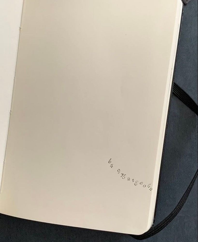Moleskine Skull Design Note